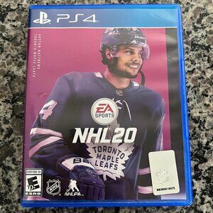 EA Sports NHL 20 Featuring Auston Matthews PS4 and PS5 Tested and Working